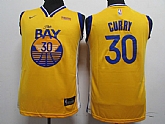 Warriors 30 Stephen Curry Yellow Youth 2020 New Nike Swingman Jersey,baseball caps,new era cap wholesale,wholesale hats